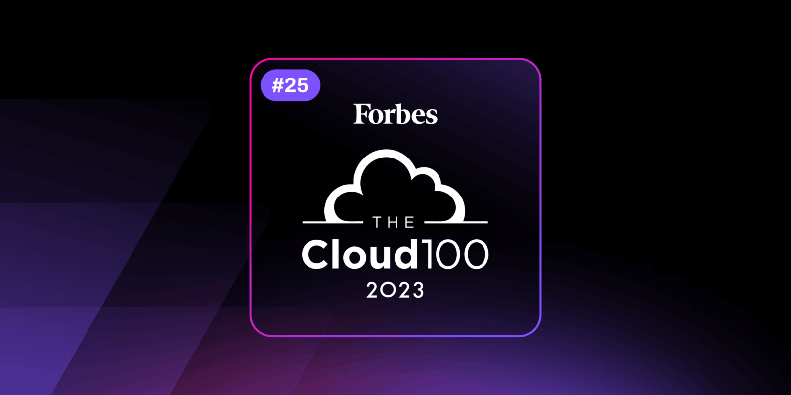 Forbes Cloud 100 2023 Header
