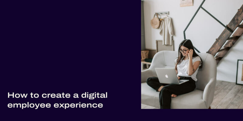 How to create a digital employee experience header
