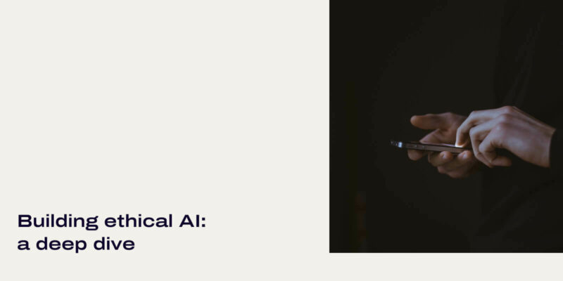 Building an ethical ai header
