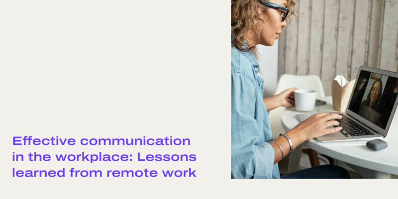 Communication in the workplace header