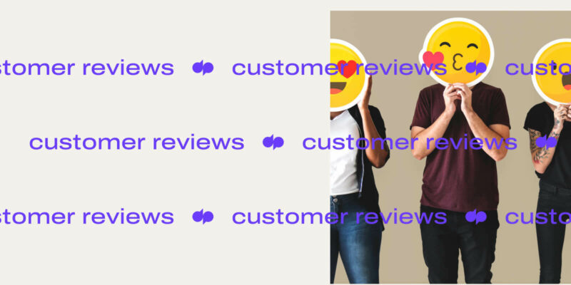 Customer reviews header