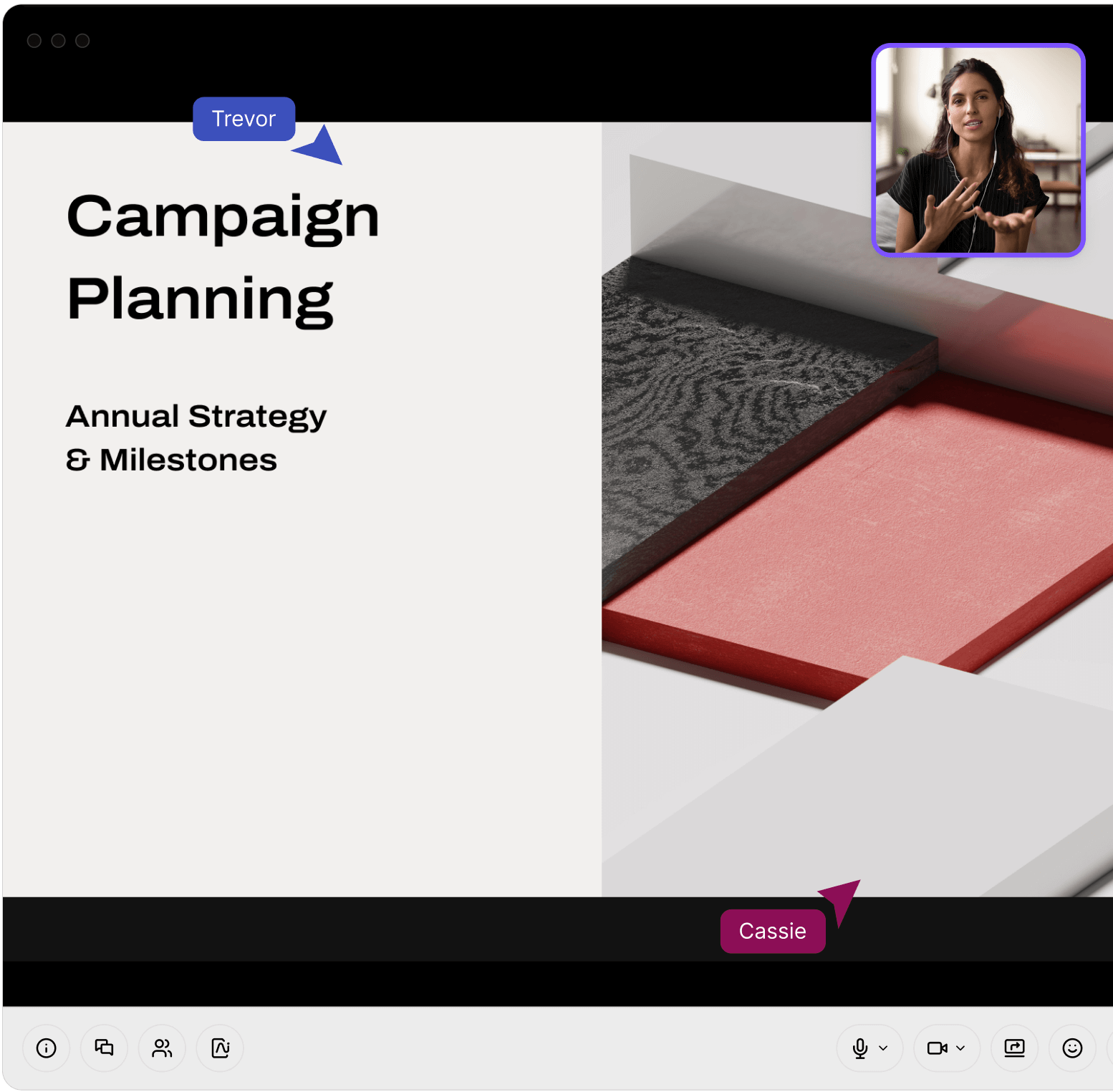 Dialpad ai meetings video conference screen share presentation