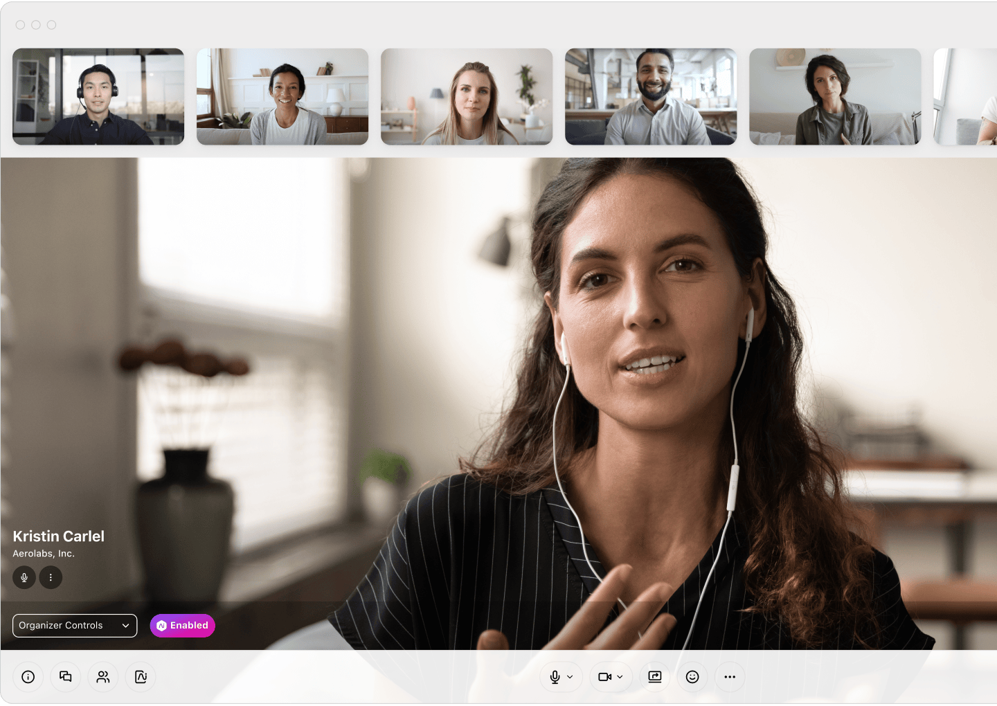 Dialpad business communications ai meetings user interface