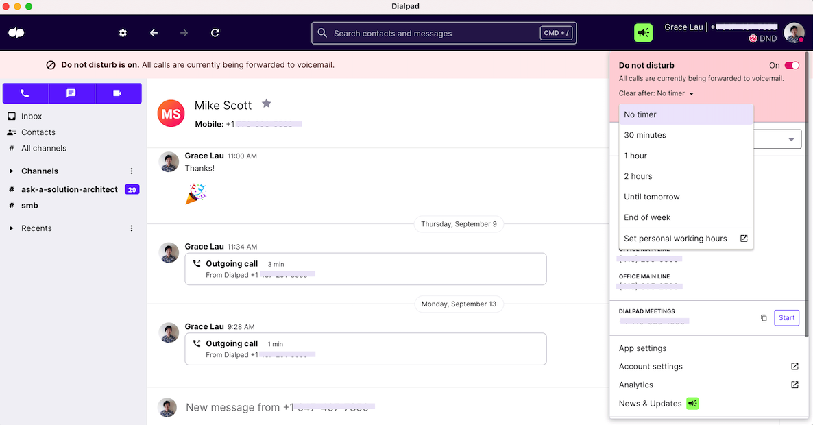 Do Not Disturb: Stop Notifications When You Need To | Dialpad