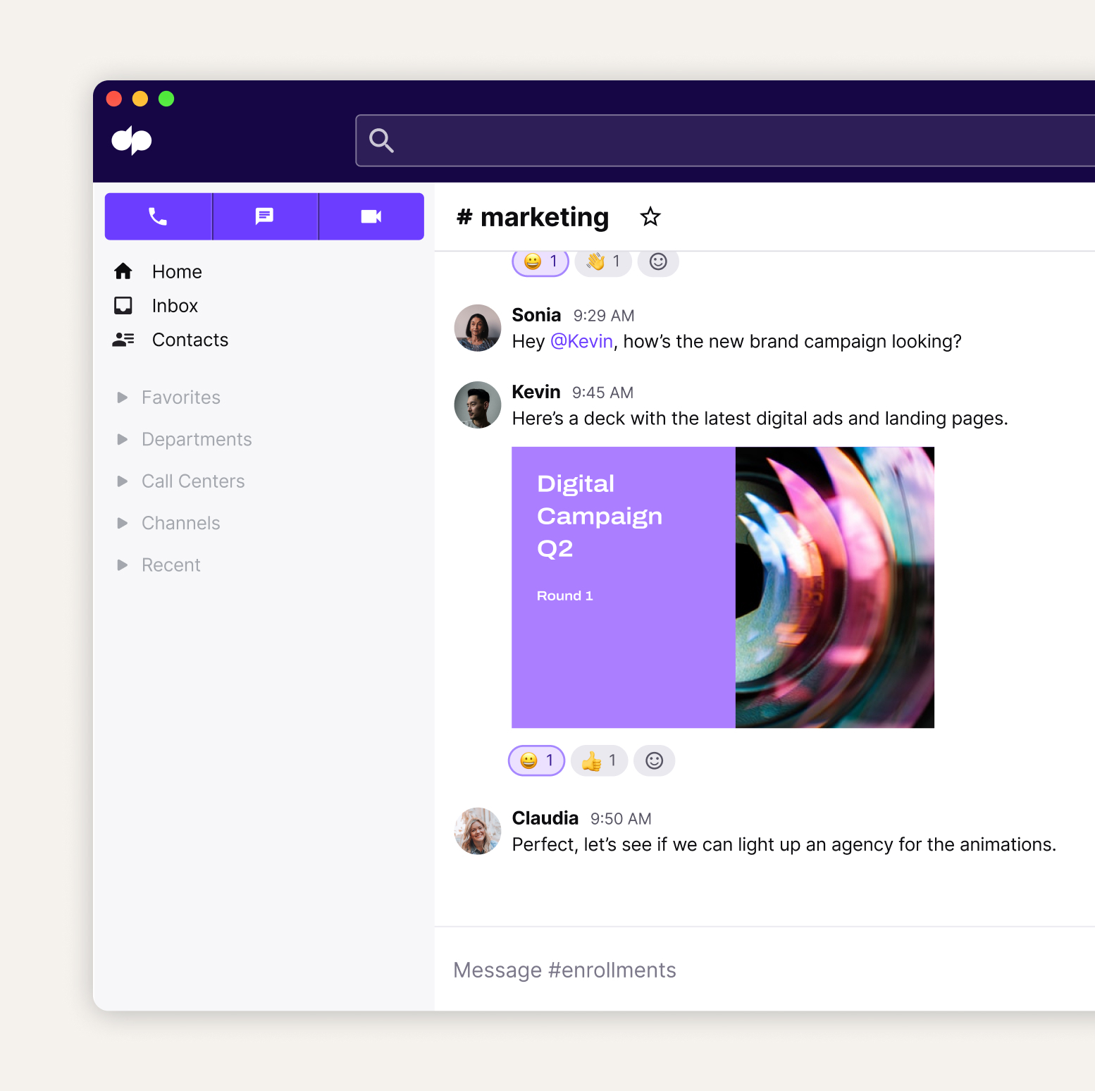 Industry software messaging