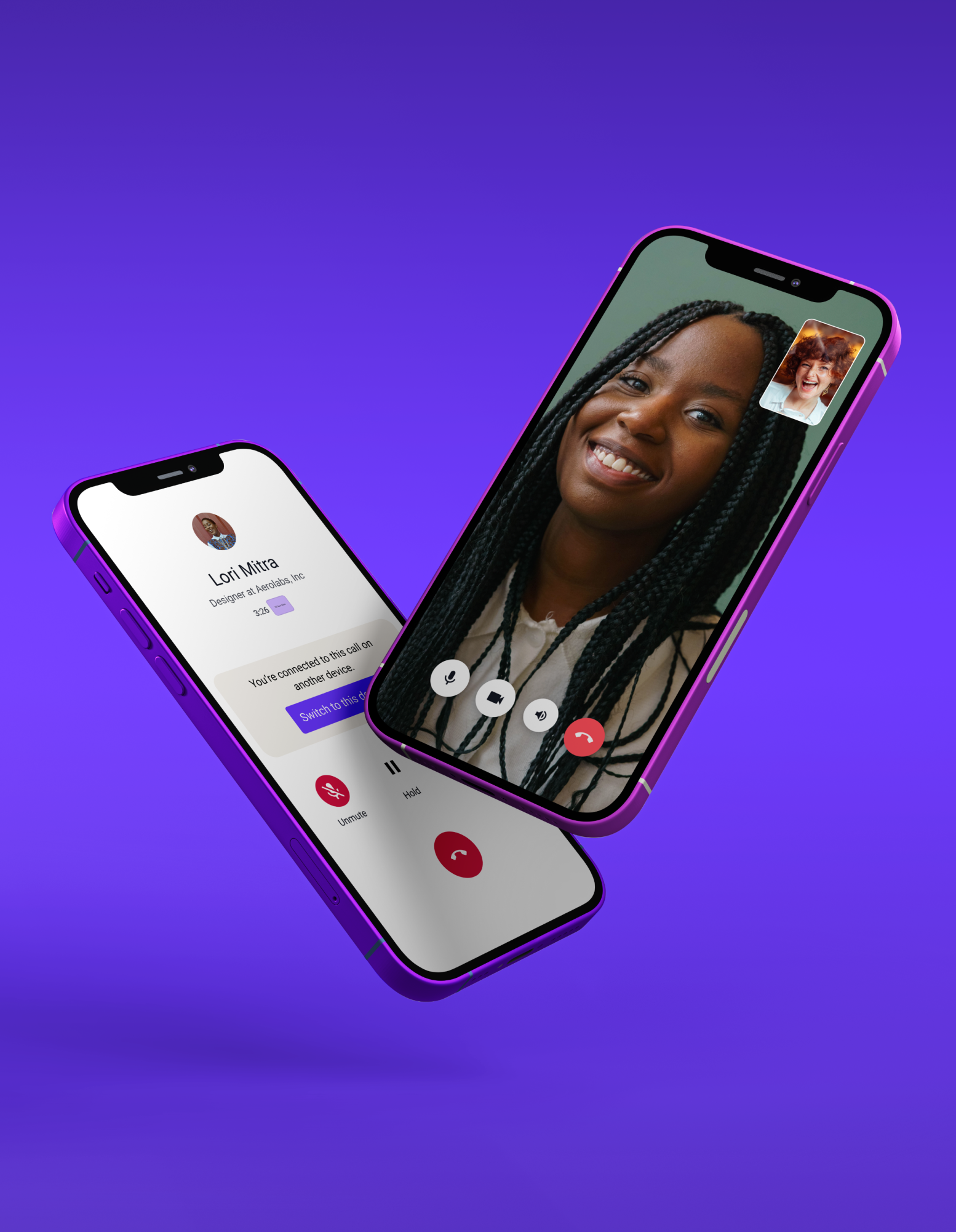 Landing page hero