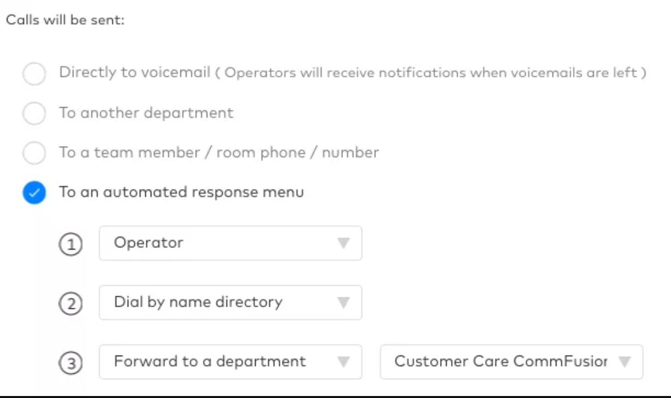 Setting up a dial by name directory in dialpad