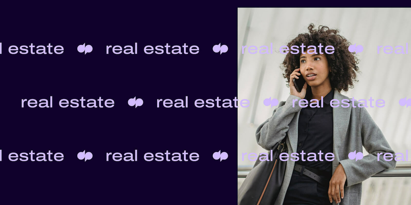 Real estate agent software header