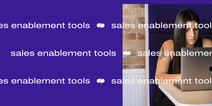Sales enablement tools header