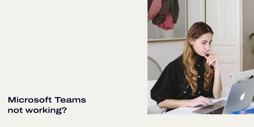 Microsoft Teams not working header