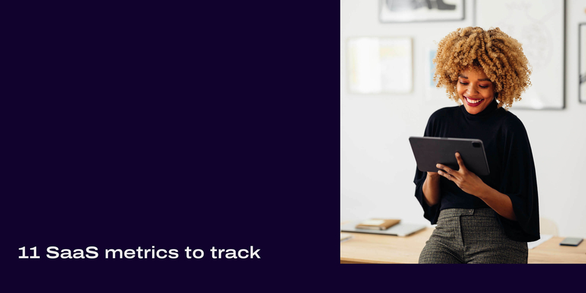 Saas metrics header