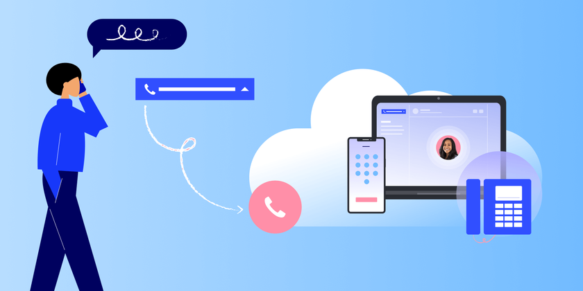 How to forward a voicemail header
