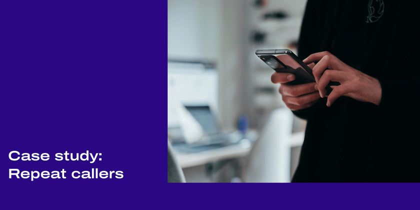 Repeat caller header
