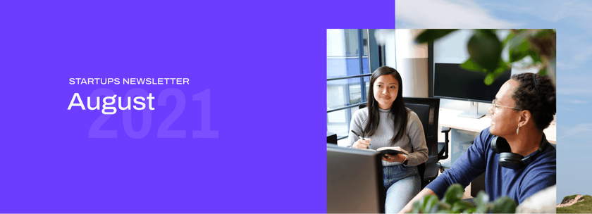Startups header august