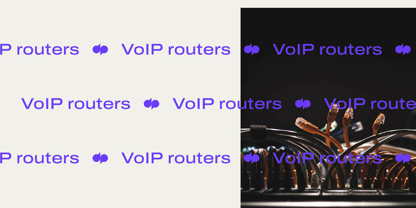 Voip routers header