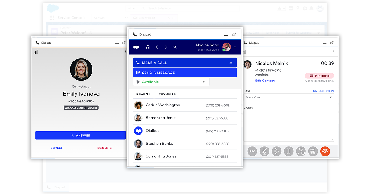 Salesforce CTI for Dialpad