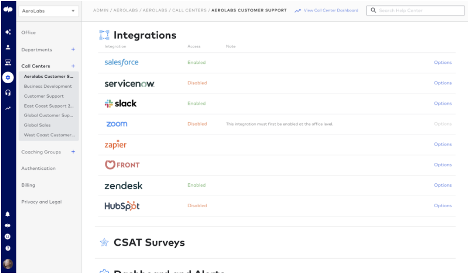 Integrations
