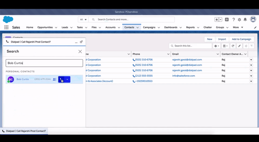 SFDC Integration