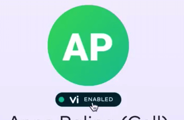 Voice Intelligence button in Dialpad active call