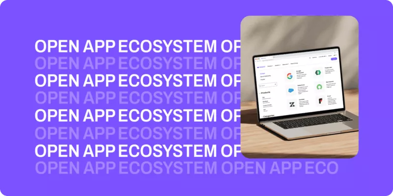 Open app ecosystem header