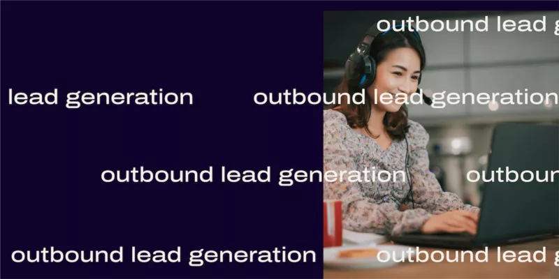 Outbound lead generation header