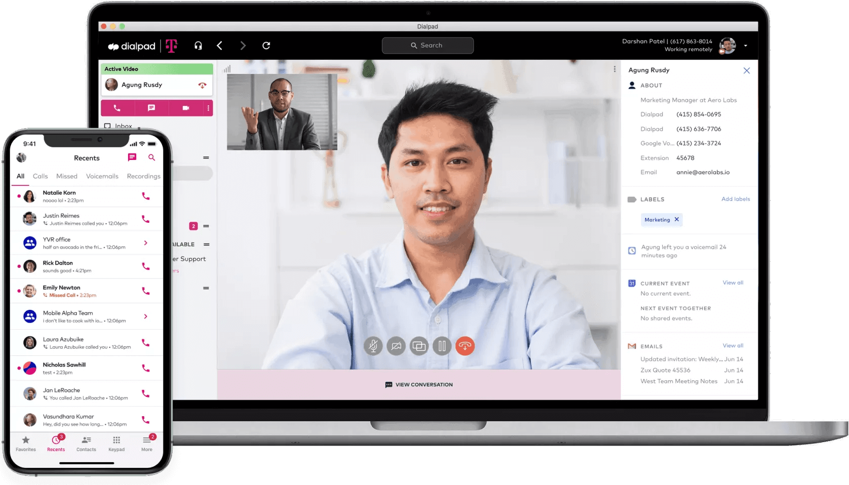 dialpad and t-mobile collaborate WFX