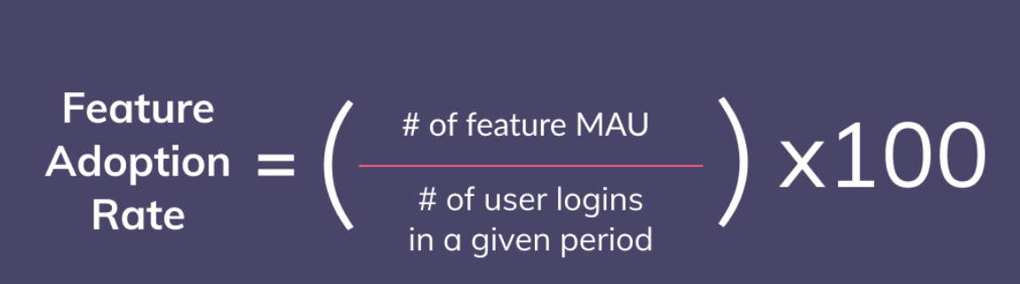 feature adoption rate