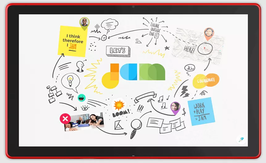 Virtual whiteboard app sale