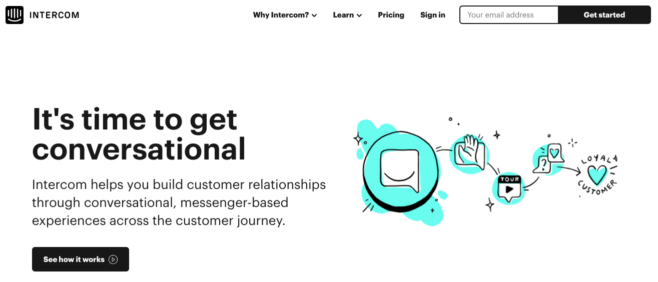 Intercom Sales Chat Tool