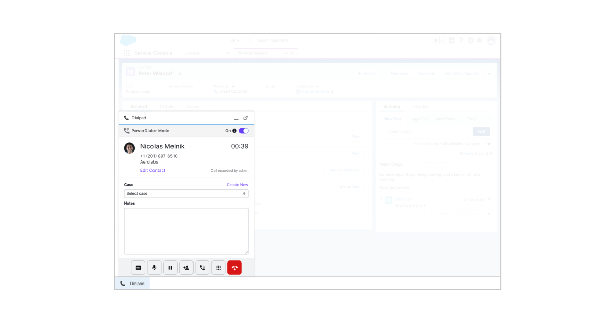 Salesforce VoIP integration