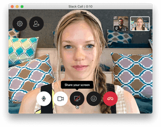 slack screen sharing app