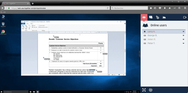 use together screen sharing tool