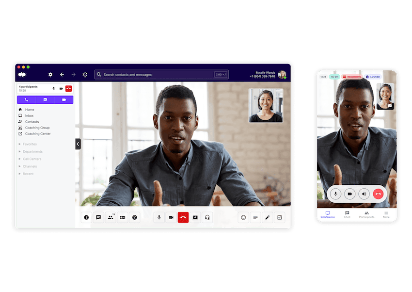 video conferencing using dialpad's communications platform
