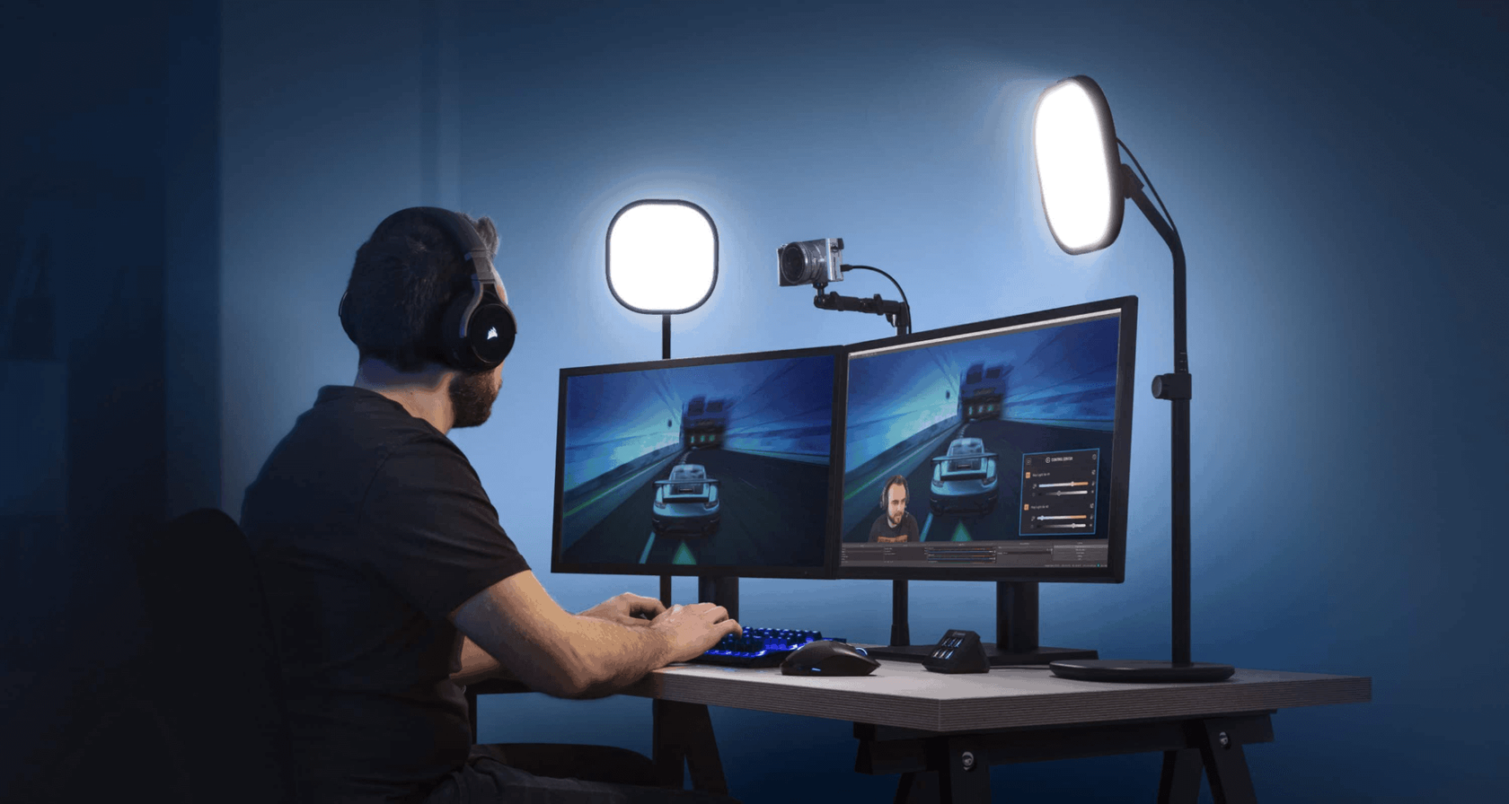 webcam lighting tools