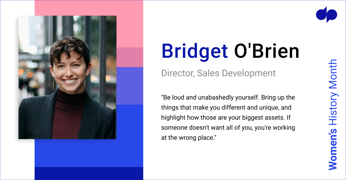 Bridget O'Brien - Women's History Month