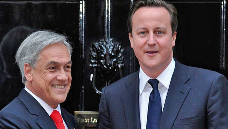 Malvinas Cameron le dio su posición al presidente chileno • Diario