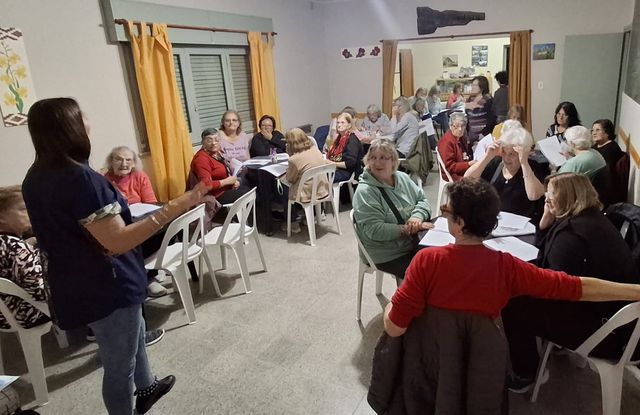 Con buena convocatoria, comenzó el Taller de Estimulación de la Memoria en O’Higgins