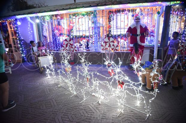 La casa de Papá Noel encendió la ilusión en la Ciudad