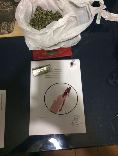 Detenidos con marihuana