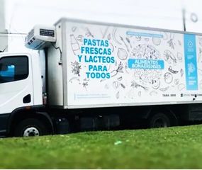 Camión de Pastas y Lácteos