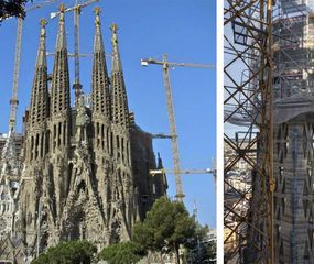 Se retoman las obras en la Basílica de La Sagrada Familia