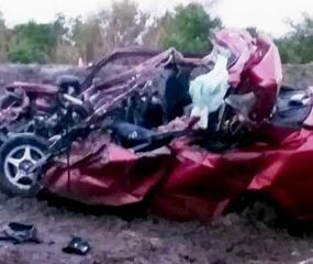 Violento accidente en Ruta 5: murieron tres personas