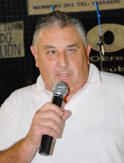 Eduardo Diotti, secretario general de UOCRA.