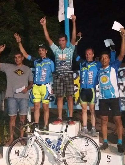 Marcelo Madrea, biker de nuestra ciudad, ganó la sexta carrera de la temporada en Pehuajó.