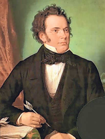 Franz Schubert (1797- 1828), compositor austríaco del Romanticismo Musical.