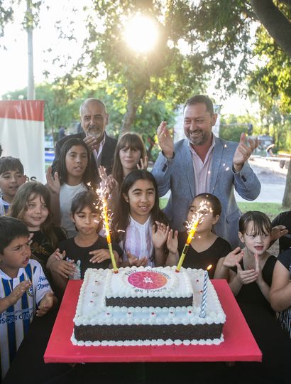 Las Toscas se vistió de fiesta para celebrar su fundación