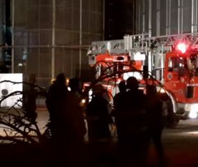 VIDEO: incendio en la planta del Molino Chacabuco