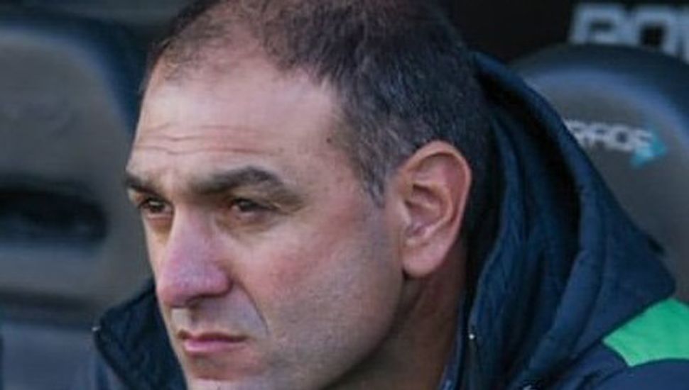 Martín Funes, DT de la Reserva de Sarmiento.