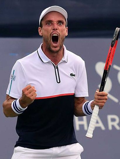 Bautista Agut eliminó a Novak Djokovic.