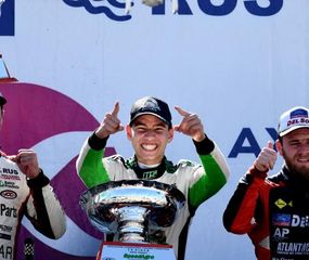Federico Pérez hizo podio en Concordia